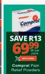 Compral Pain Relief Powders