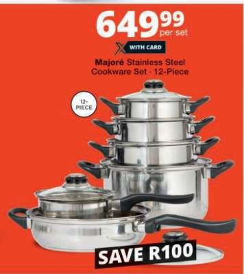 Majoré Stainless Steel Cookware Set