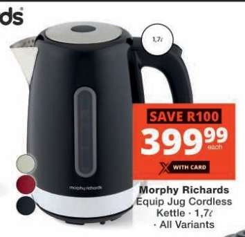 Morphy Richards Equip Jug Cordless Kettle
