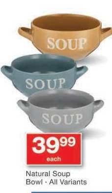 Natural Soup Bowl