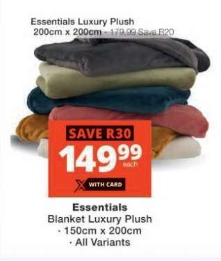 Essentials Blanket Luxury Plush
