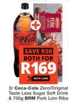 Coca-Cola Zero/Original & BRM Pork Loin Ribs