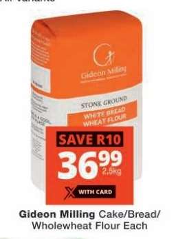 Gideon Milling Cake/Bread/Wholewheat Flour Each