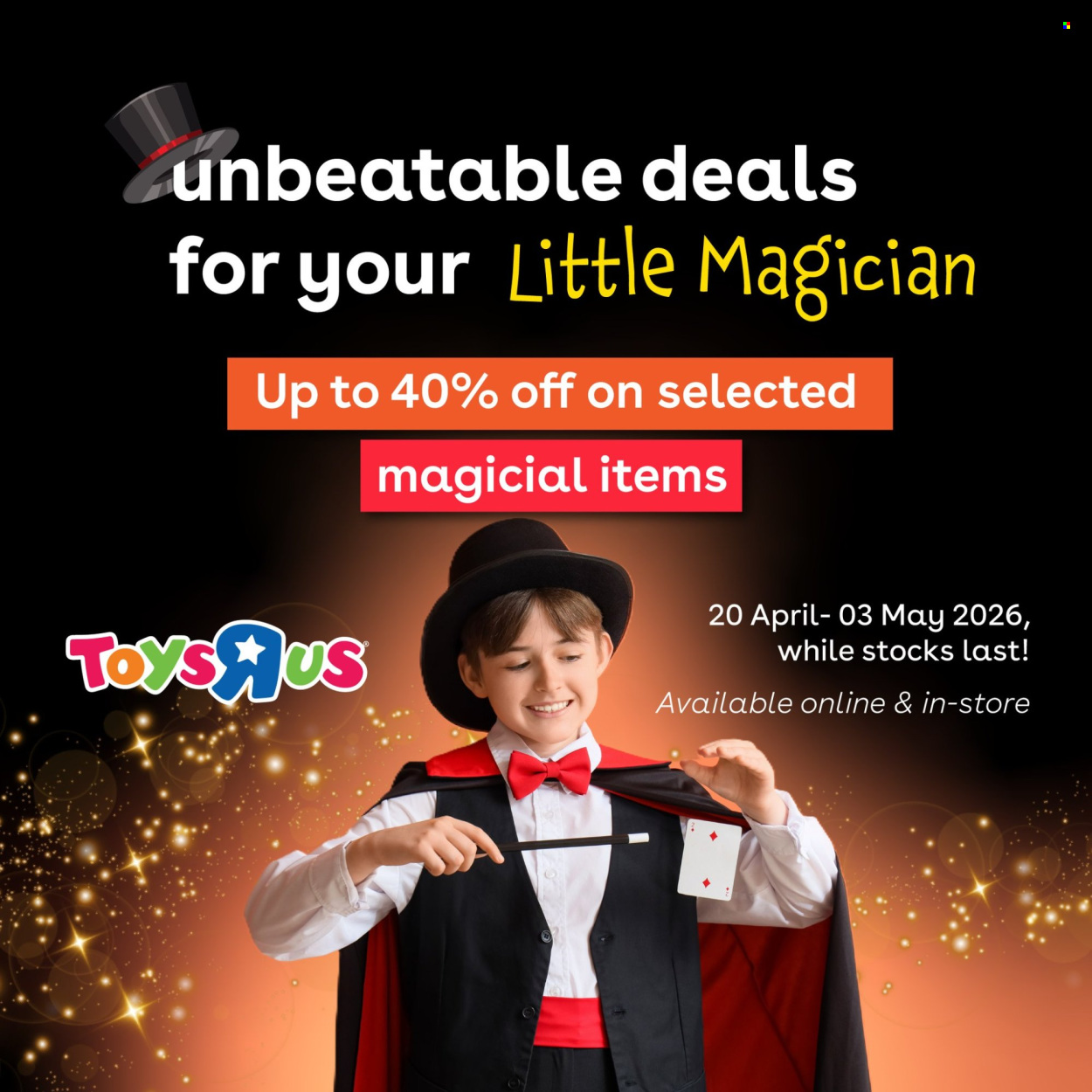 Toys R Us specials - 20/04/2026 - 03/05/2026. Page 1