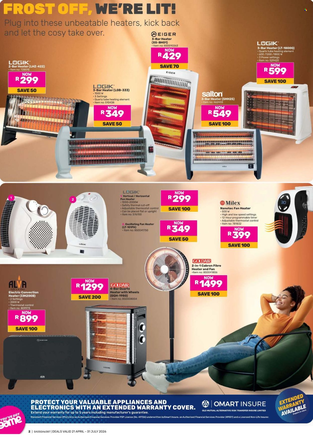 Game specials - 21/04/2026 - 31/07/2026. Page 2