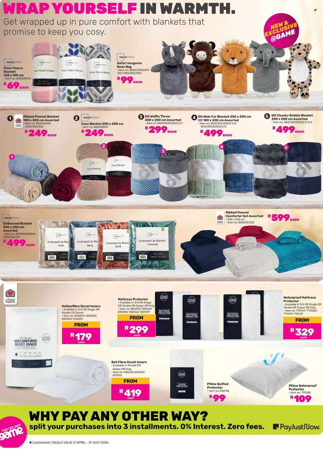 Game specials - 21/04/2026 - 31/07/2026. Page 4