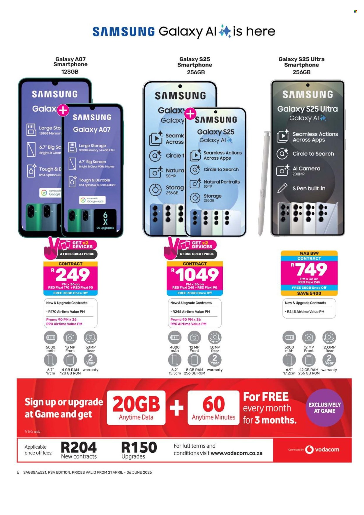 Game specials - 21/04/2026 - 06/06/2026. Page 6