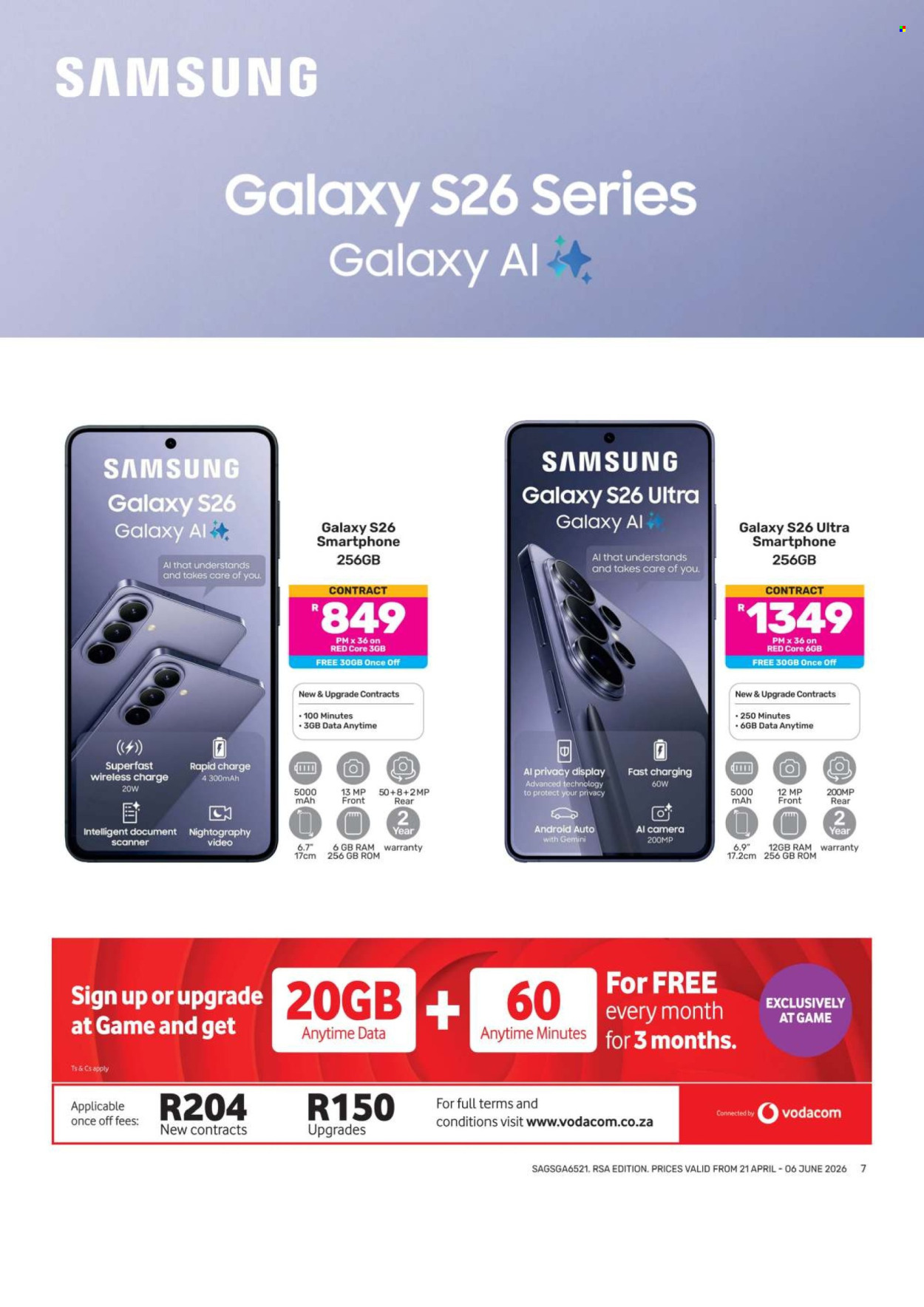 Game specials - 21/04/2026 - 06/06/2026. Page 7