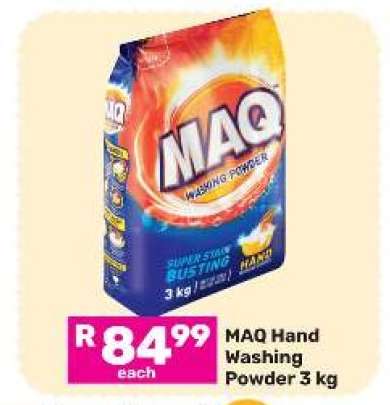 MAQ Hand Washing Powder 3 kg