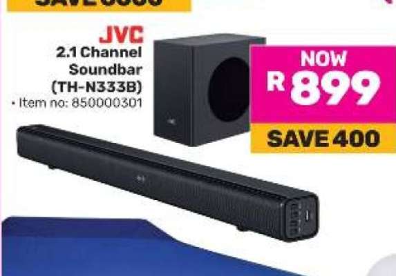 JVC 2.1 Channel Soundbar TH-N333B