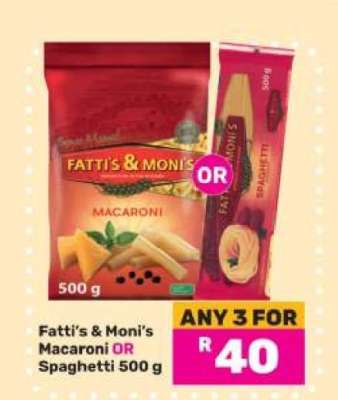 Fatti's & Moni's Macaroni or Spaghetti