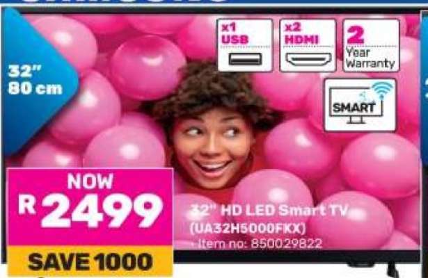 32" HD LED Smart TV (UA32H5000FKXX)