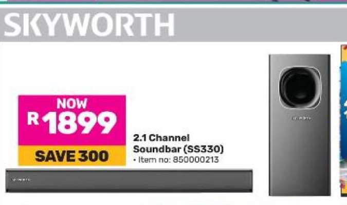 Skyworth 2.1 Channel Soundbar SS330