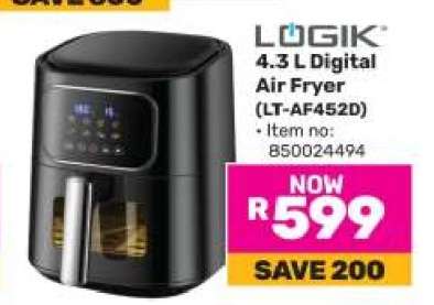 LÖGIK 4.3 L Digital Air Fryer (LT-AF452D)