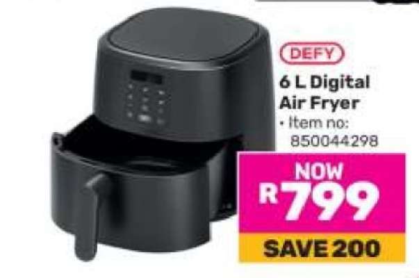 DEFY 6 L Digital Air Fryer