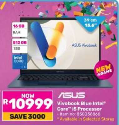 ASUS Vivobook Blue Intel Core i5 Processor