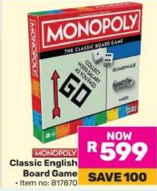 Monopoly Classic English Board Game