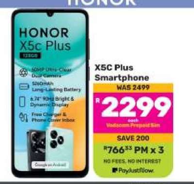 HONOR X5c Plus Smartphone