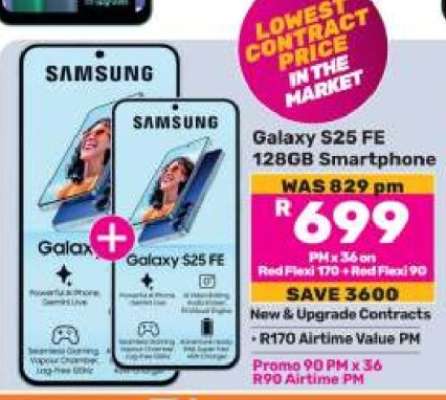 Samsung Galaxy S25 FE 128GB Smartphone