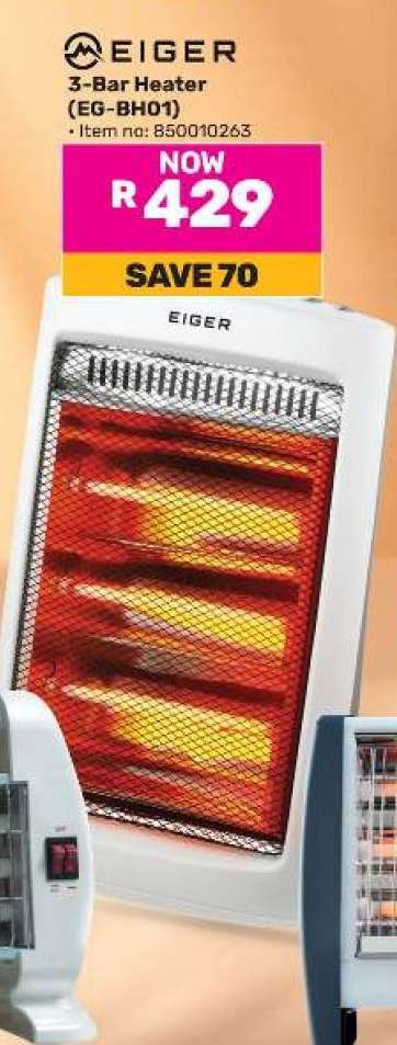 Eiger 3 Bar Heater EG-BH01