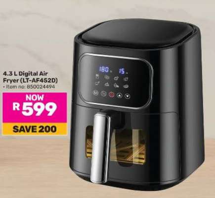 4.3 L Digital Air Fryer (LT-AF452D)