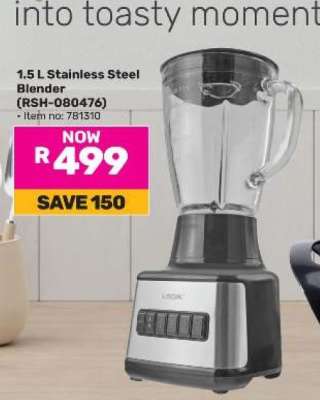 1.5 L Stainless Steel Blender