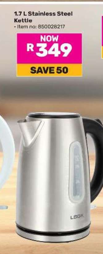 1.7 L Stainless Steel Kettle