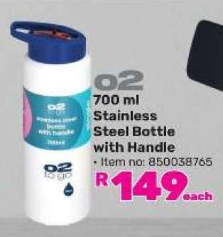700 ml Stainless Steel Bottle with Handle