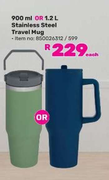 Stainless Steel Travel Mug