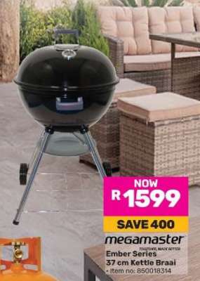 Megamaster Ember Series 37 cm Kettle Braai