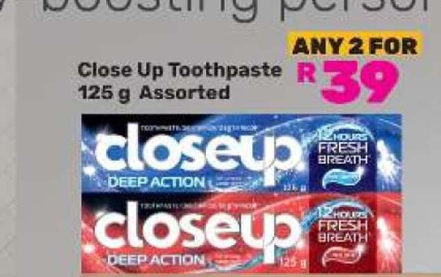 Close Up Toothpaste