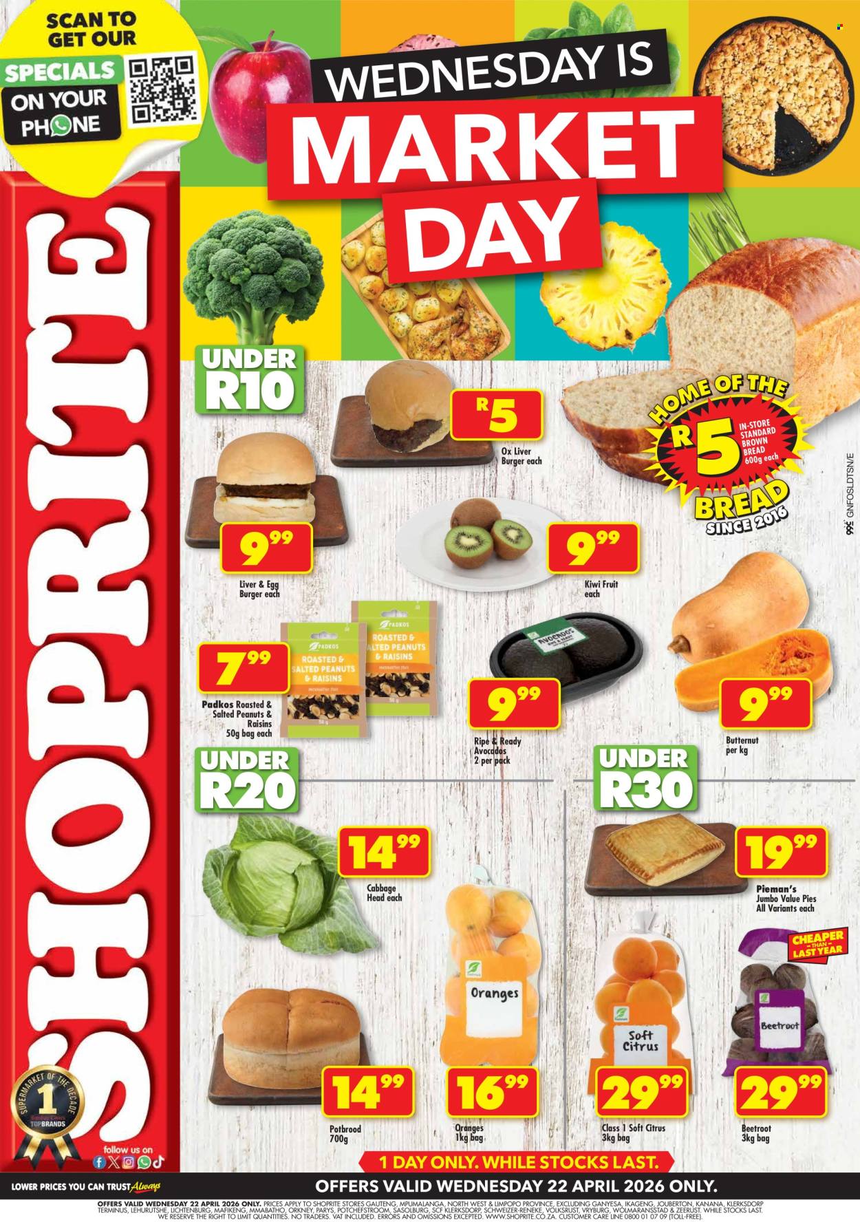 Shoprite specials - 22/04/2026 - 22/04/2026. Page 1