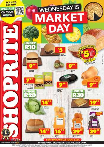 Shoprite catalogue  - 22/04/2026 - 22/04/2026.