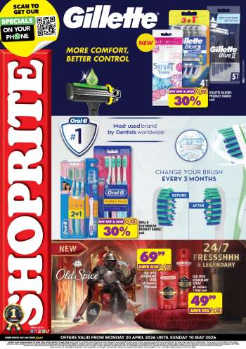 Shoprite catalogue  - 20/04/2026 - 10/05/2026.