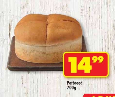 Potbrood 700g