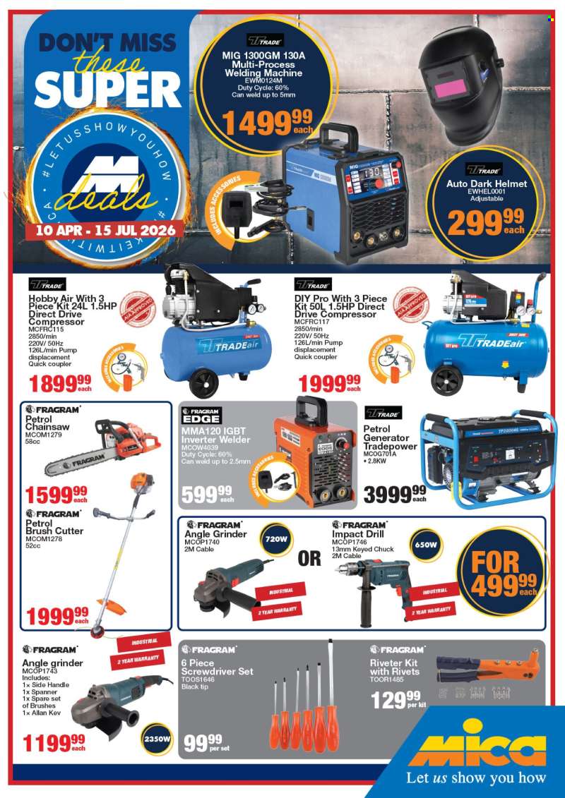 Mica catalogue  - 10/04/2026 - 15/07/2026.