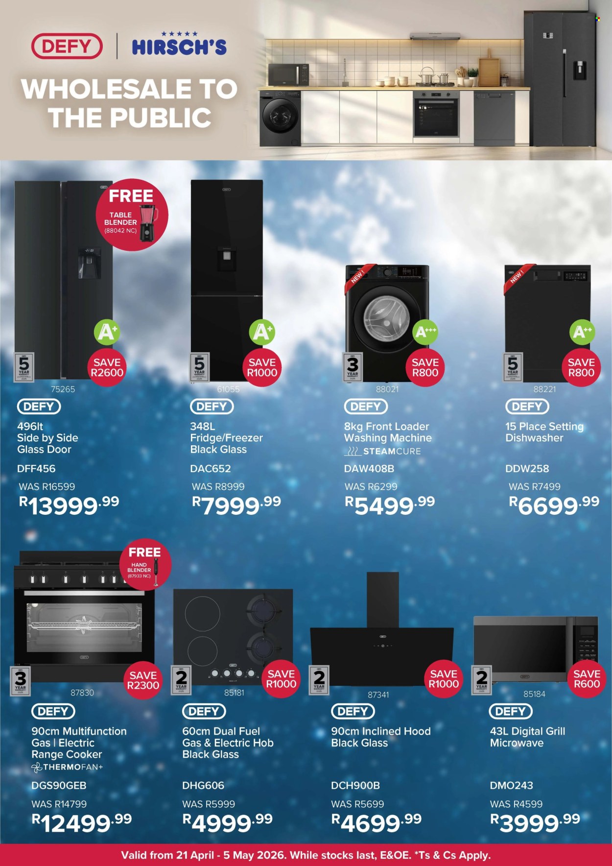 Hirsch's specials - 21/04/2026 - 05/05/2026. Page 1