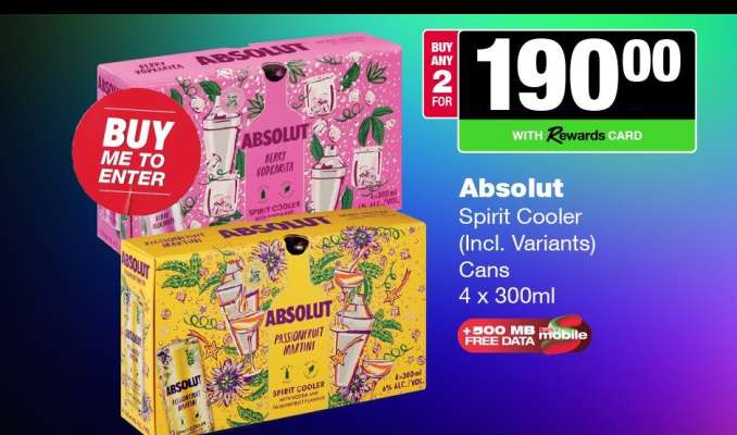 ABSOLUT Spirit Cooler