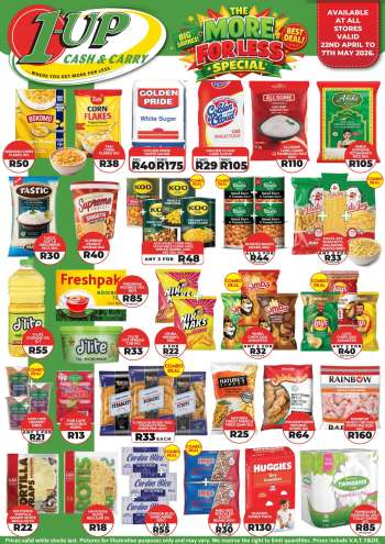 1UP Cash & Carry catalogue  - 22/04/2026 - 07/05/2026.