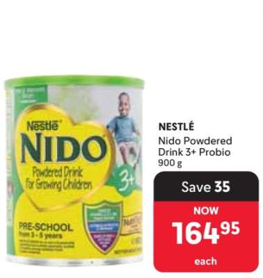 NESTLÉ Nido Powdered Drink 3+ Probio 900 g