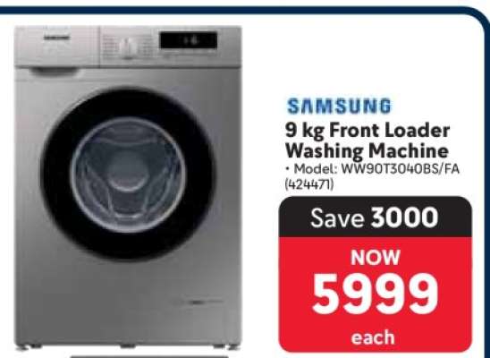 Samsung 9 kg Front Loader Washing Machine