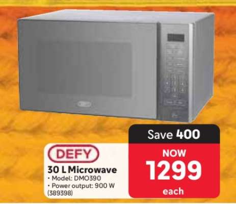 DEFY 30 L Microwave
