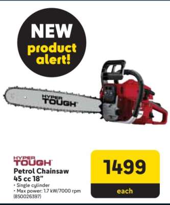 Petrol Chainsaw 45 cc 18”