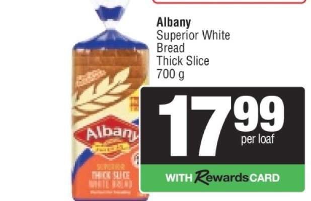 Albany Superior White Bread