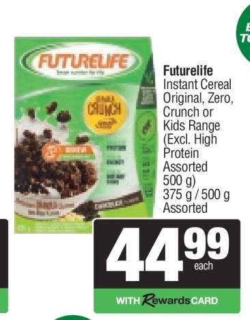 Futurelife Instant Cereal