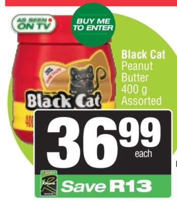 BLACK CAT PEANUT BUTTER
