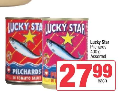 LUCKY STAR PILCHARDS