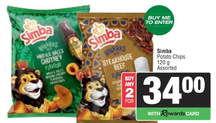 SIMBA POTATO CHIPS
