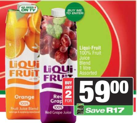 Liqui Fruit 100 % Fruit Juice Blend