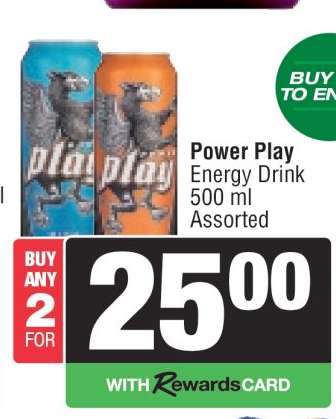 Power Play Energy Drink